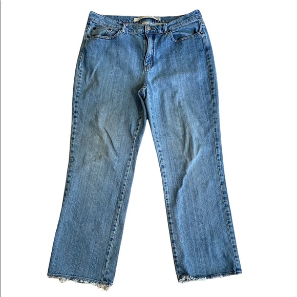 Venezia Raw Hem Bootcut Jeans Size 18 Average Preowned - Picture 3 of 8